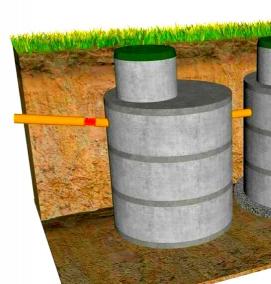 Из бетонных колец - вариант 2