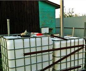 Для дачи из еврокубов - модель 4