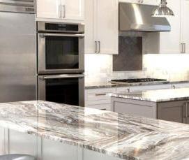 серая мраморная столешница - тип 1