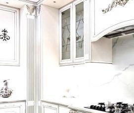 серая мраморная столешница - тип 2