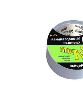 серебристая клейкая лента - модель 3