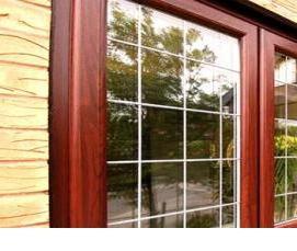 серые пластиковые окна - вариант 4