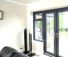 серые пластиковые окна - вариант 2