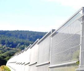 сетка для забора оцинкованная сварная 10 на 10 мм - тип 3