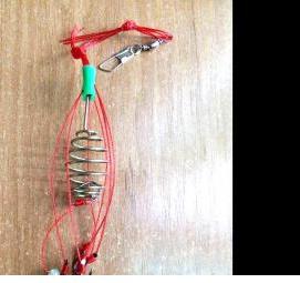 сетка с кормушкой для рыбалки - модель 4