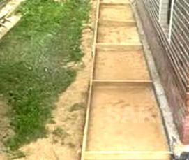 сетка сварная для отмостки - модель 1