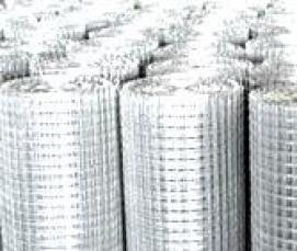 сетка сварная оцинкованная 50 на 50 мм в рулонах - тип 2