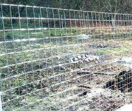 сетка сварная пластиковая - модель 1