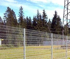 сетка сварная рулонная для забора - модель 4