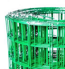 сетка сварная в рулонах с полимерным покрытием - модель 3