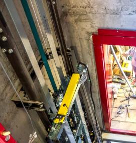 шахта лифта - модель 4