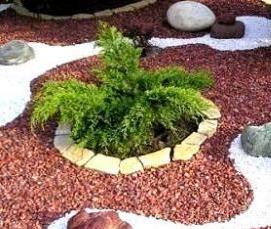 щебень декоративный дизайн - модель 2