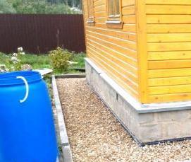 щебень для отмостки - вариант 4