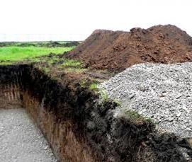 щебень для подушки фундамента - тип 1