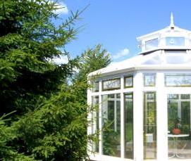 шестигранная беседка из металла - модель 1