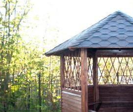шестигранная садовая беседка - тип 2