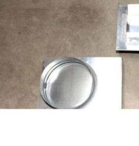 шиберы для воздуховодов - тип 1