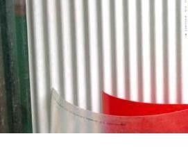 шифер пластиковый волнистый - модель 1