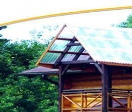 шифер прозрачный для теплиц - модель 3