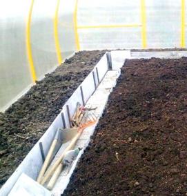 шиферные грядки - вариант 1