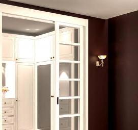 широкие раздвижные двери межкомнатные - модель 1