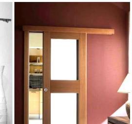 широкие раздвижные двери межкомнатные - модель 2