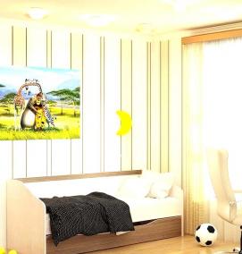 шкаф горка в детскую - тип 3