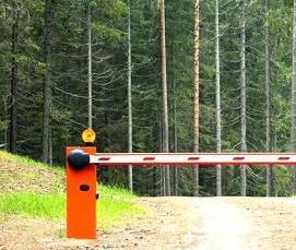 шлагбаум усиленный - вариант 1