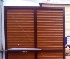 шлагбаумы горизонтальные - модель 4