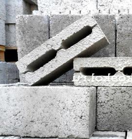 шлакоблок 20х20х40 - тип 2