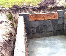 шлакоблок цокольный - тип 4