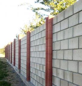 шлакоблок для перегородок - тип 1