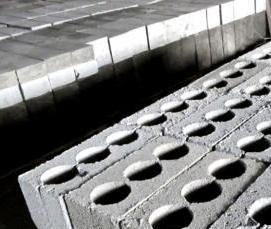 шлакоблок пропаренный - модель 4