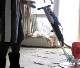 шлифовка стяжки пола - модель 2