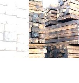 шпала деревянная б/у - вариант 2