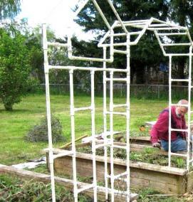 шпалера из металла - модель 1