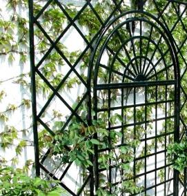 шпалера из металла - модель 3