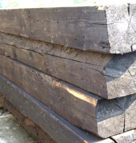 шпалы деревянные - модель 1