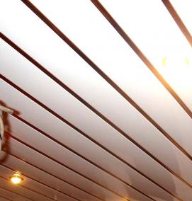 шпон для потолка - вариант 3
