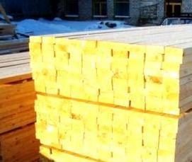 шпунтованный брус 150х150 мм - вариант 4