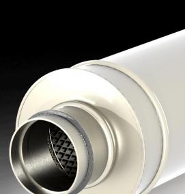 шумоглушитель круглый - тип 3