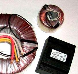силовой трансформатор для усилителя - вариант 4