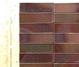 синий клинкерный кирпич - модель 3