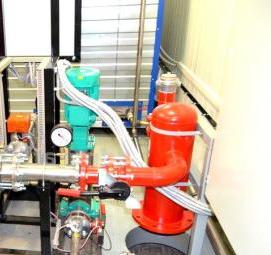 система автоматического пенного пожаротушения - модель 2