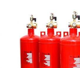 система азотного пожаротушения - тип 4