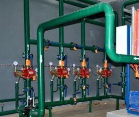 система азотного пожаротушения - тип 3