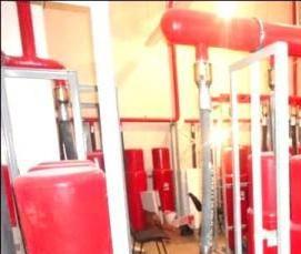 система азотного пожаротушения - тип 2