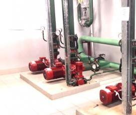 система пожаротушения для квартиры - вариант 1