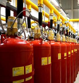 система пожаротушения - модель 3