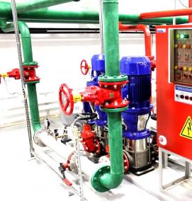 система пожаротушения - модель 2